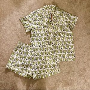 roller rabbit lime monkey polo